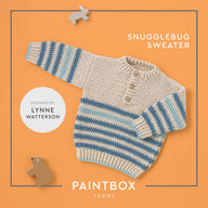 Paintbox Yarns Snugglebug Baby Sweater Crochet Pattern