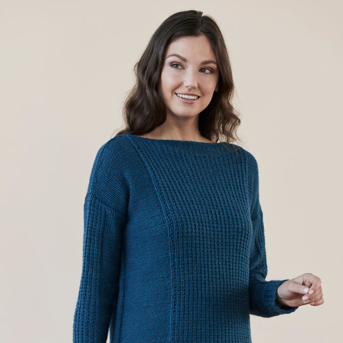 Tahki Yarns Canby Pullover Knitting Pattern