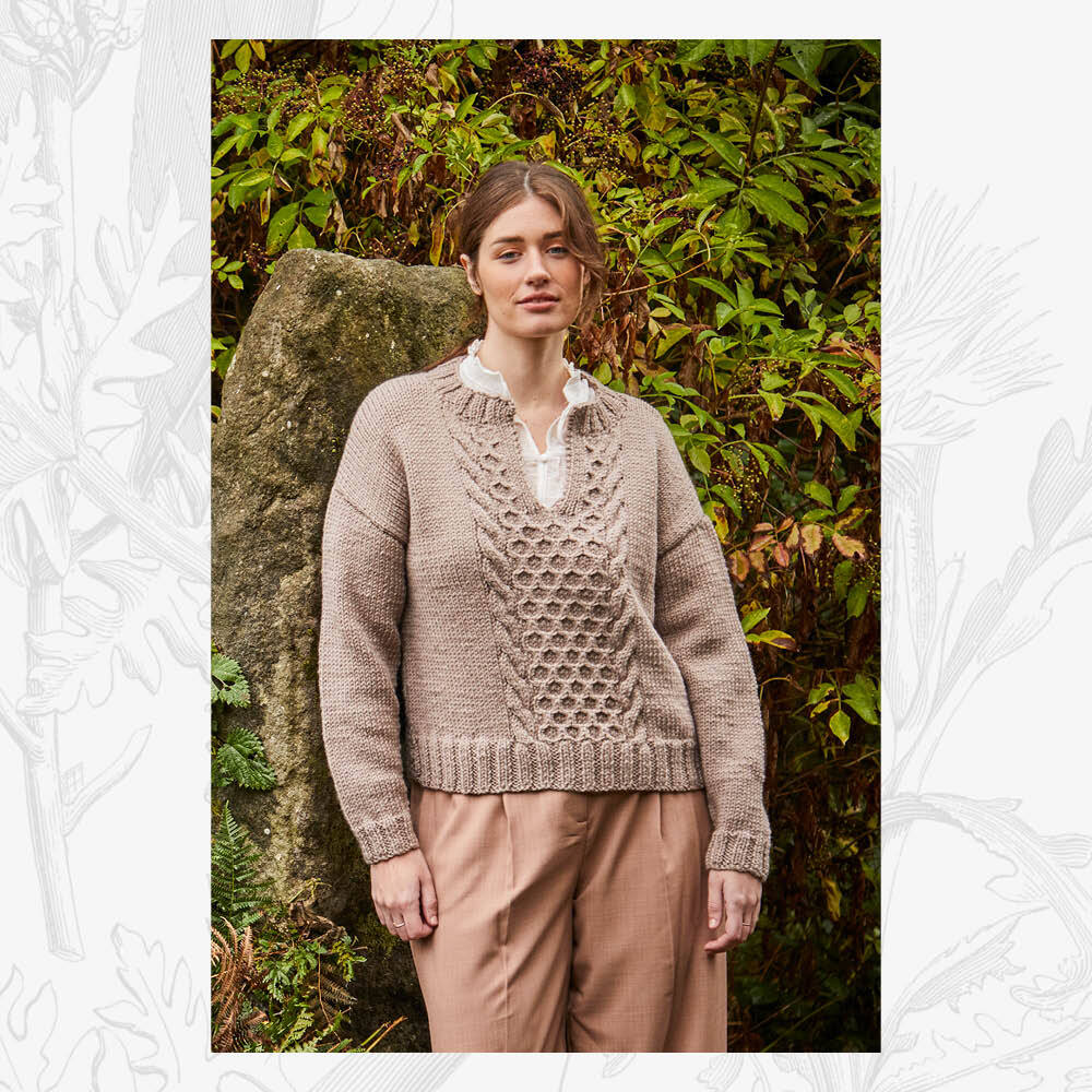 Willow & Lark Rosalind Sweater Knitting Pattern