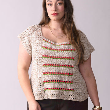 Azalea Buds Top Crochet Pattern