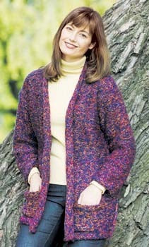 Knit Flattering Jacket Knitting Pattern