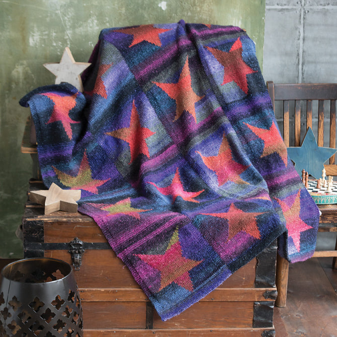 Noro Star Blanket Knitting Pattern