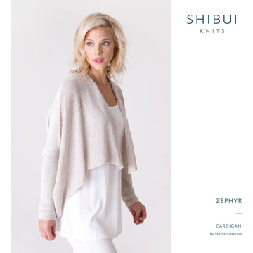 Shibui Knits Zephyr Cardigan Knitting Pattern