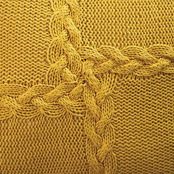 Braided Pinwheel Pillow