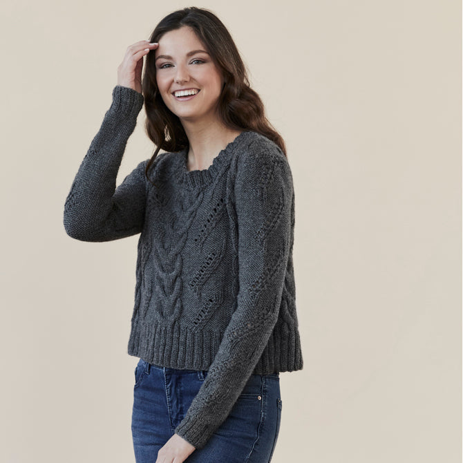 Tahki Yarns Bradbury Pullover Knitting Pattern
