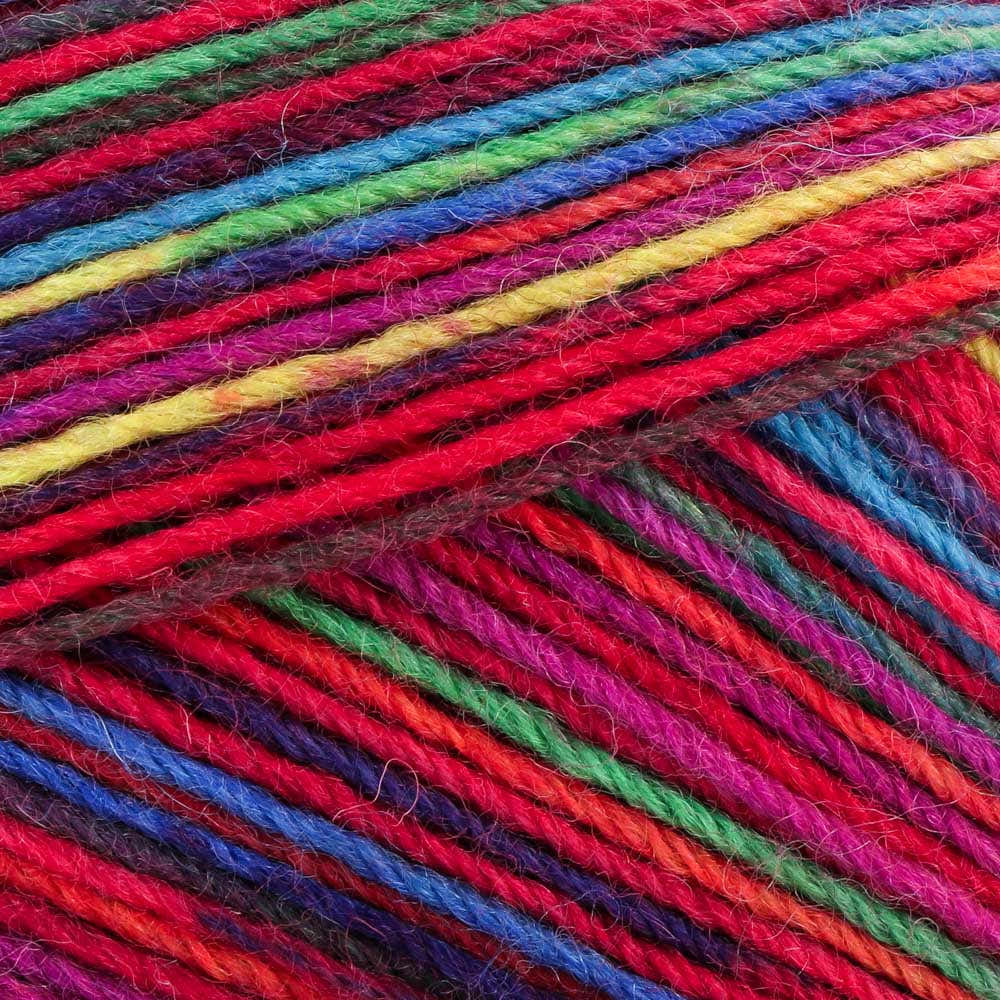 OnLine Supersocke 369 Happy Life - Color Yarn - Superwash Wool 4 Ply