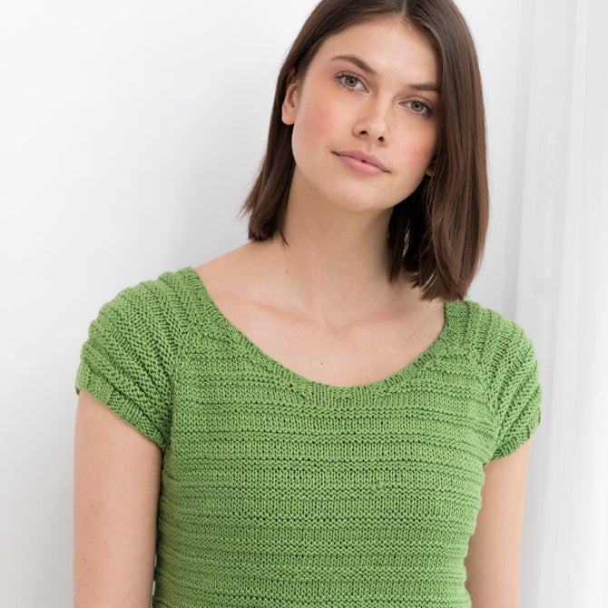 String Rego Tee Jumper Knitting Pattern