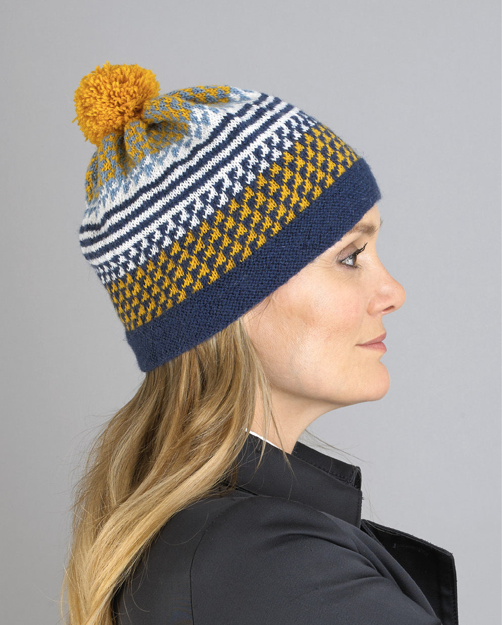 MillaMia Billie Fairisle Hat Knitting Pattern