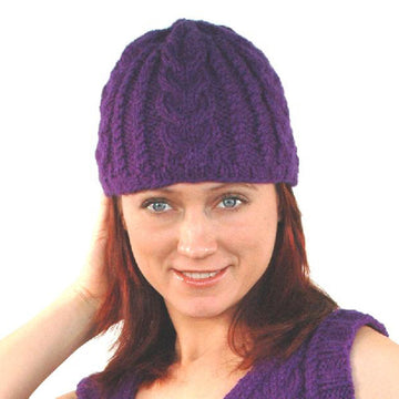 Cabled Hat Knitting Pattern