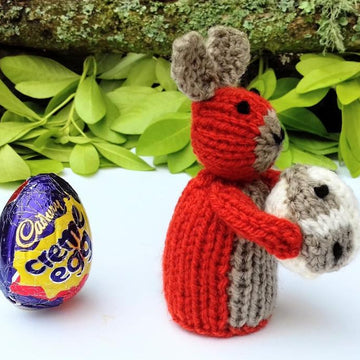 Hot Cross Bunny - Creme Egg Cover