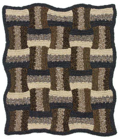 Multidirectional Afghan Blanket Knitting Pattern