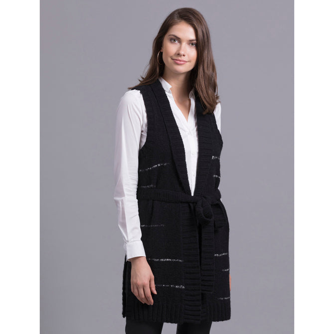 String Scarlett Belted Duster Cardigan Knitting Pattern