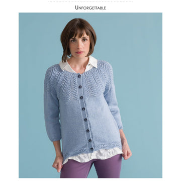Classic Elite Yarns Unforgettable Cardigan Knitting Pattern
