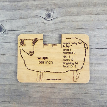 Katrinkles Wraps Per Inch Tool