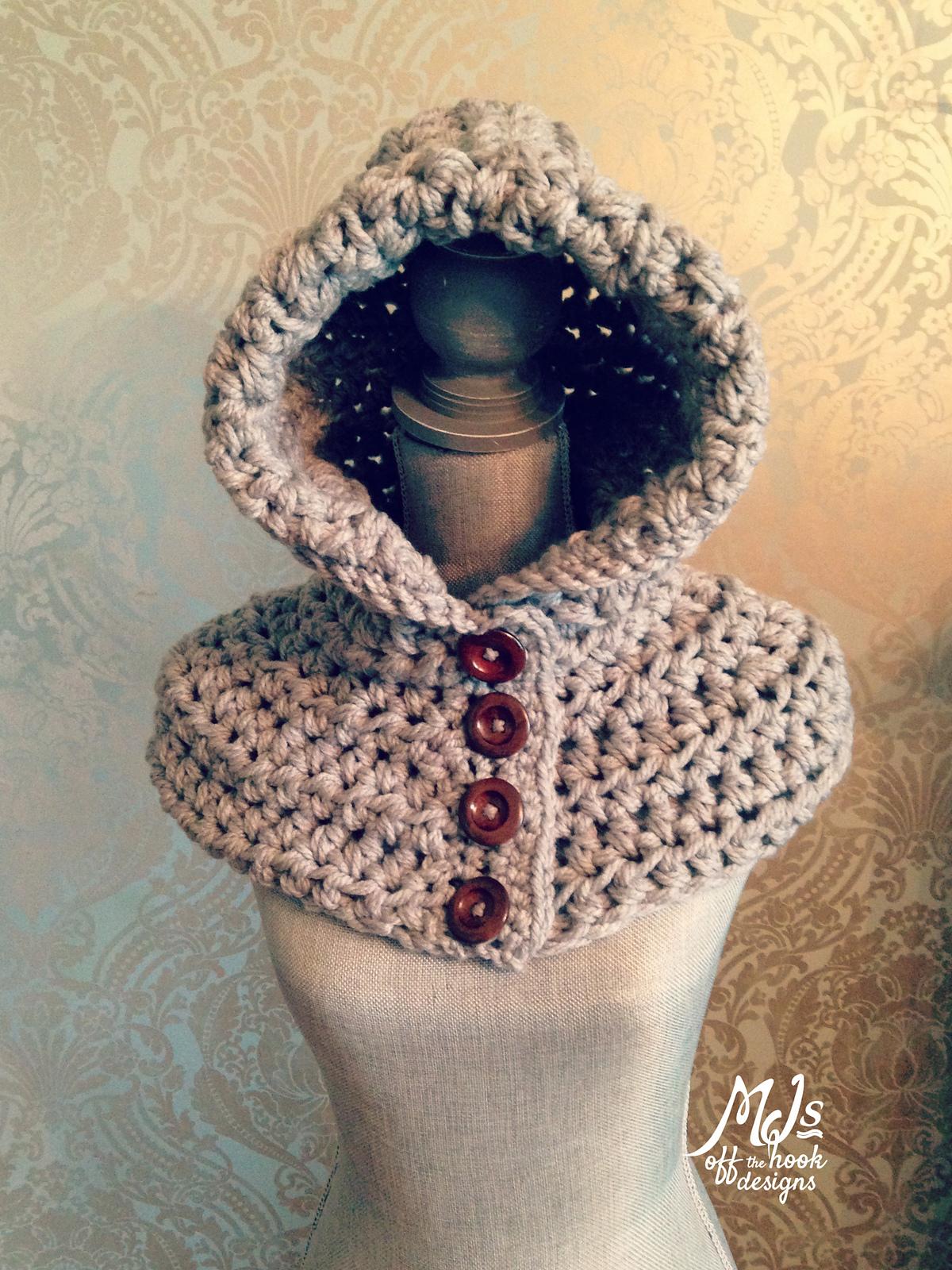 Bulky Hooded Katniss Cowl