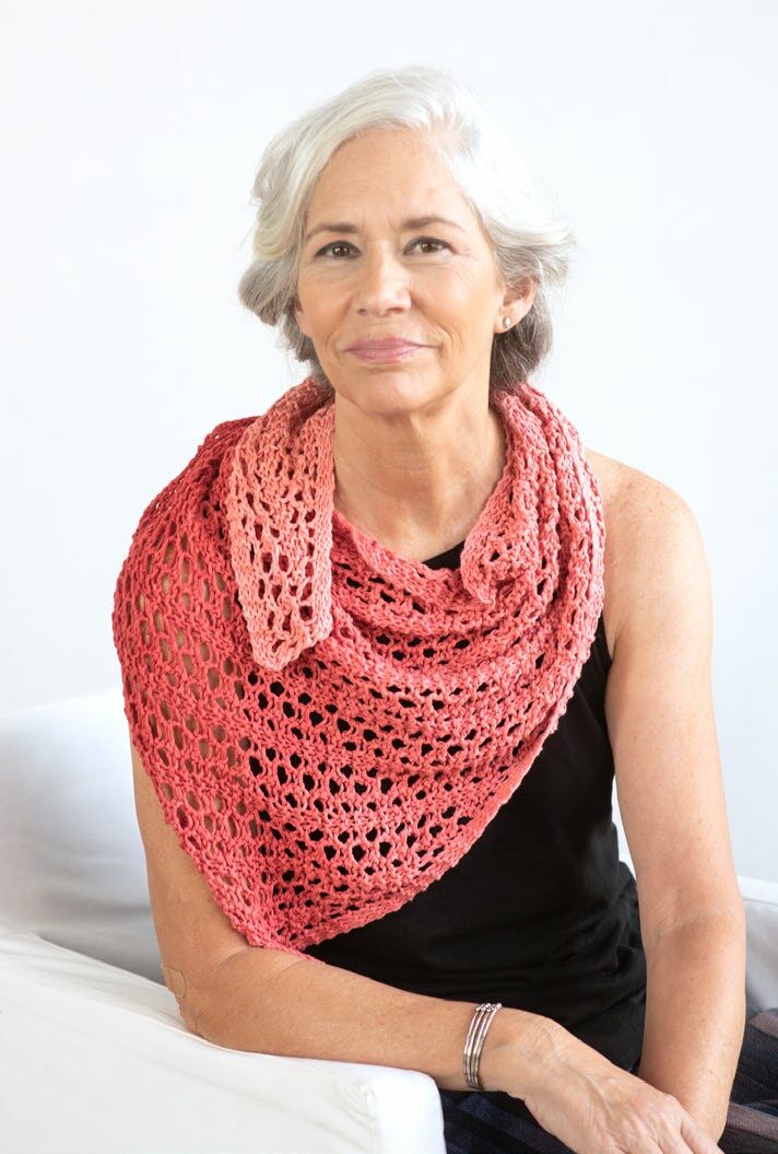 Liri Shawl Wrap Knitting Pattern
