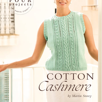 Rowan Cotton Cashmere 4 Projects Scarf Knitting Pattern