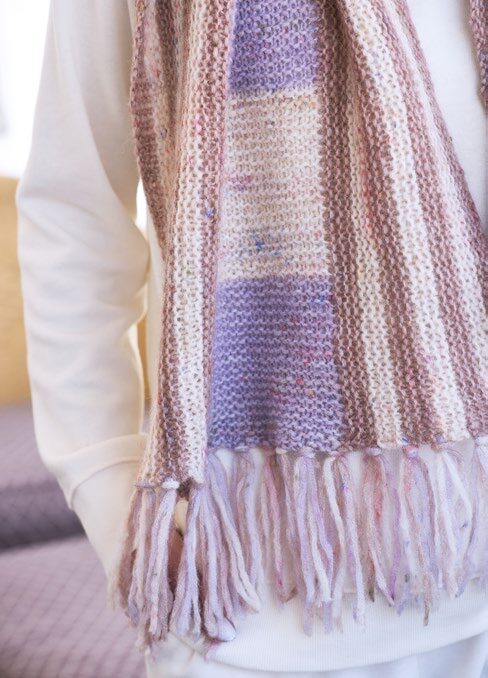 Varennes Shawl Wrap Knitting Pattern