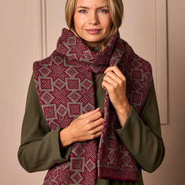 Bright Star Scarf Knitting Pattern