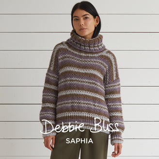 Debbie Bliss Nuno Stripe Sweater Knitting Pattern