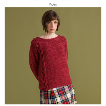 Classic Elite Yarns Kilkee Jumper Knitting Pattern