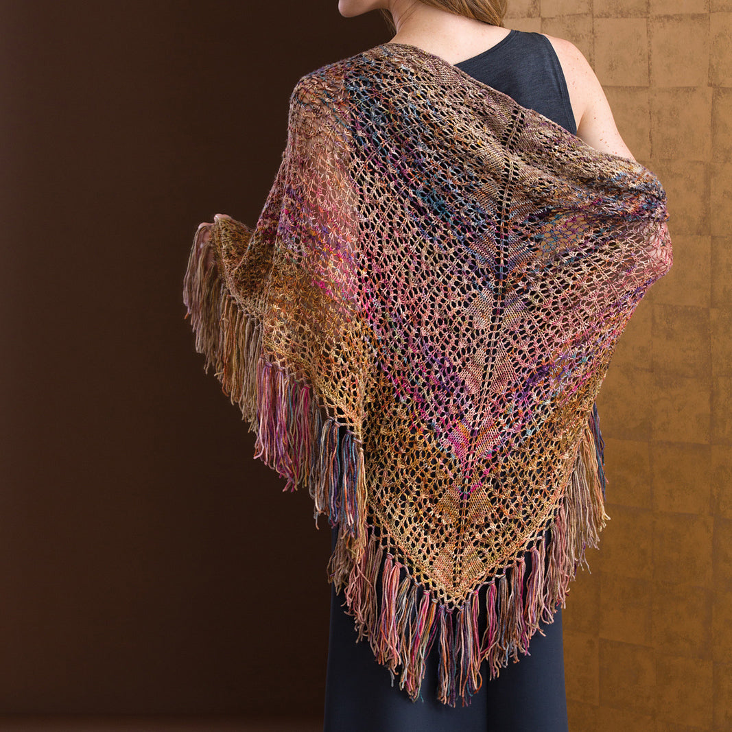 Koigu Charlotte's Web Shawl Wrap Knitting Pattern