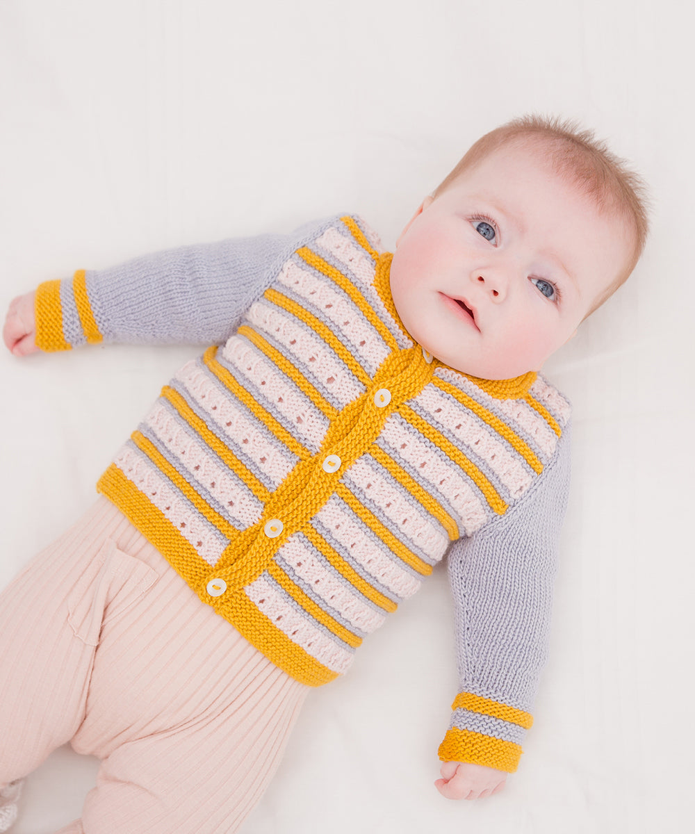 MillaMia Ga-Ga Cardigan Knitting Pattern