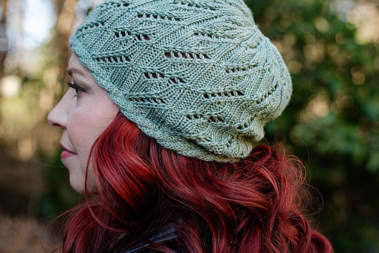 Twisty Lace Hat