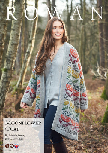 Rowan Moonflower Coat Knitting Pattern