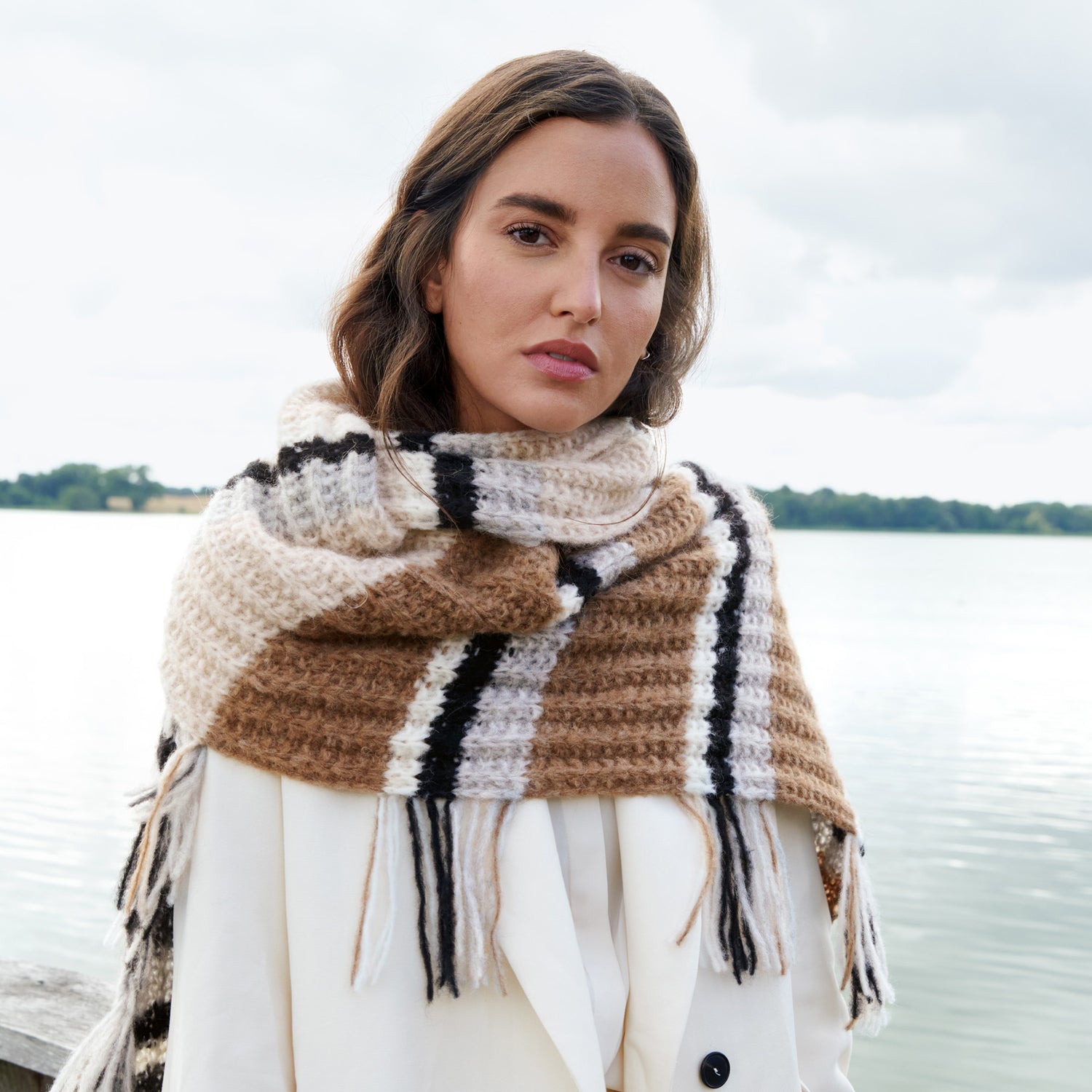 Lana Grossa Scarf Knitting Pattern