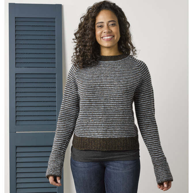 Tahki Yarns Winnett Pullover Knitting Pattern