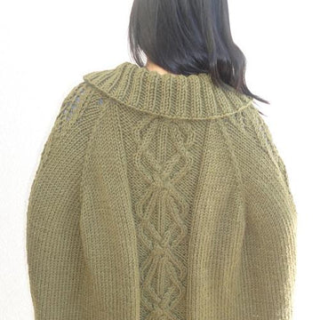 #138 Covetable Cabled Cape