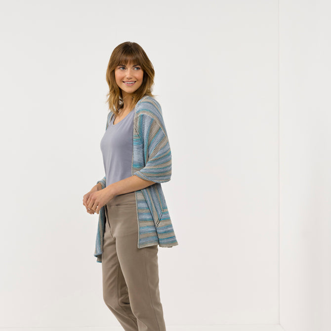 Sesia Miriam Mitered Wrap Knitting Pattern