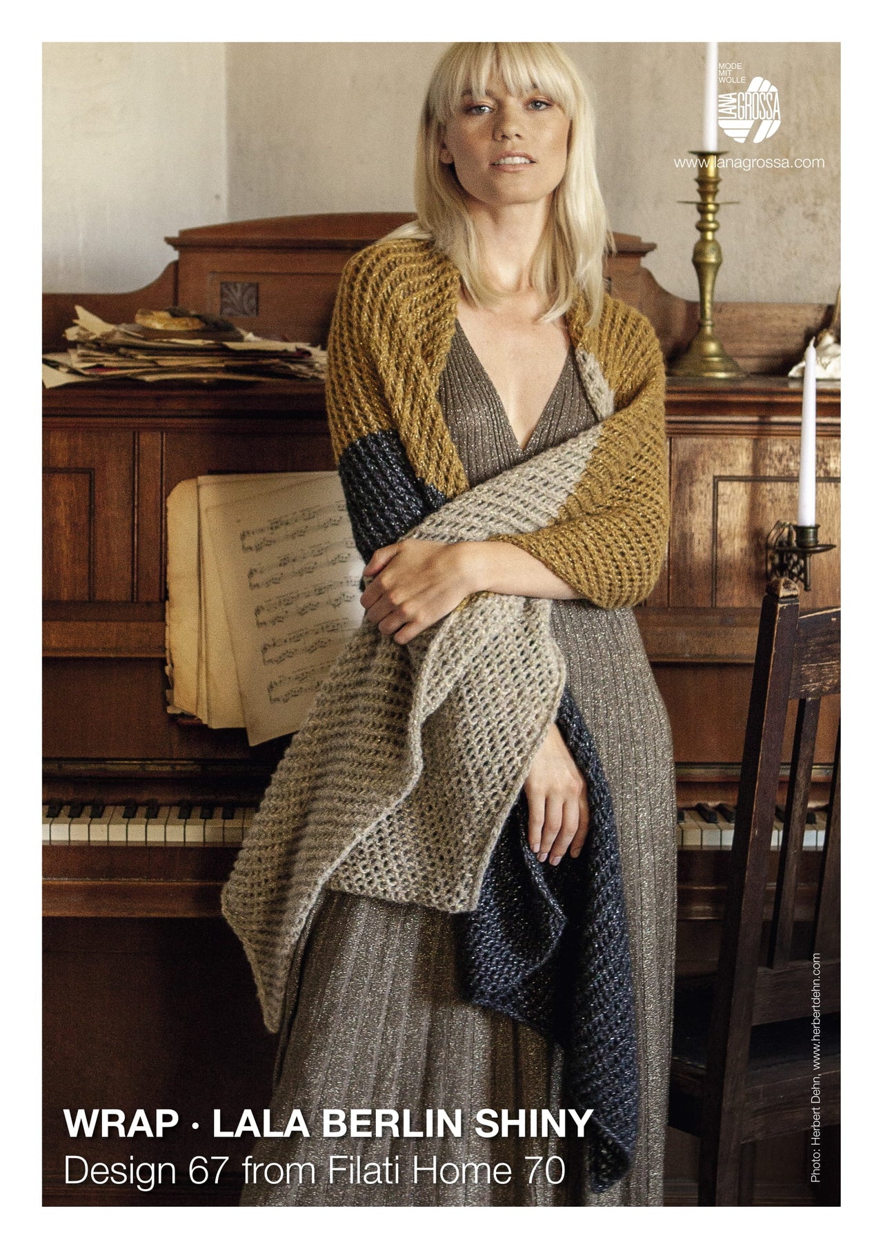 Lana Grossa Wrap Knitting Pattern