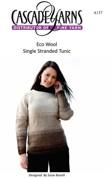 Cascade Yarns A Single Stranded Tunic Knitting Pattern