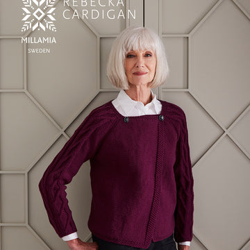 MillaMia Rebecka Cardigan Knitting Pattern