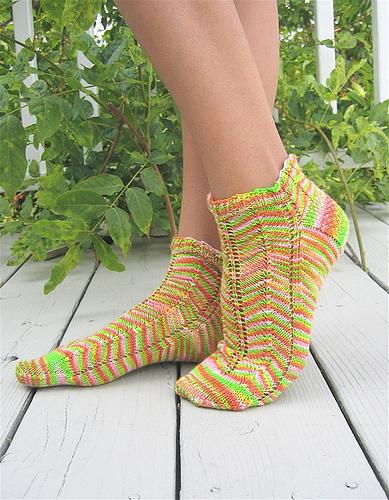 Nasturtium Socks