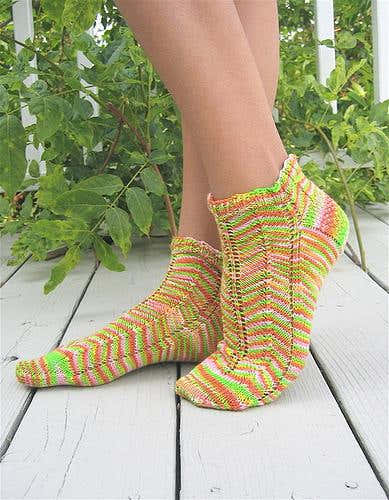 Nasturtium Socks