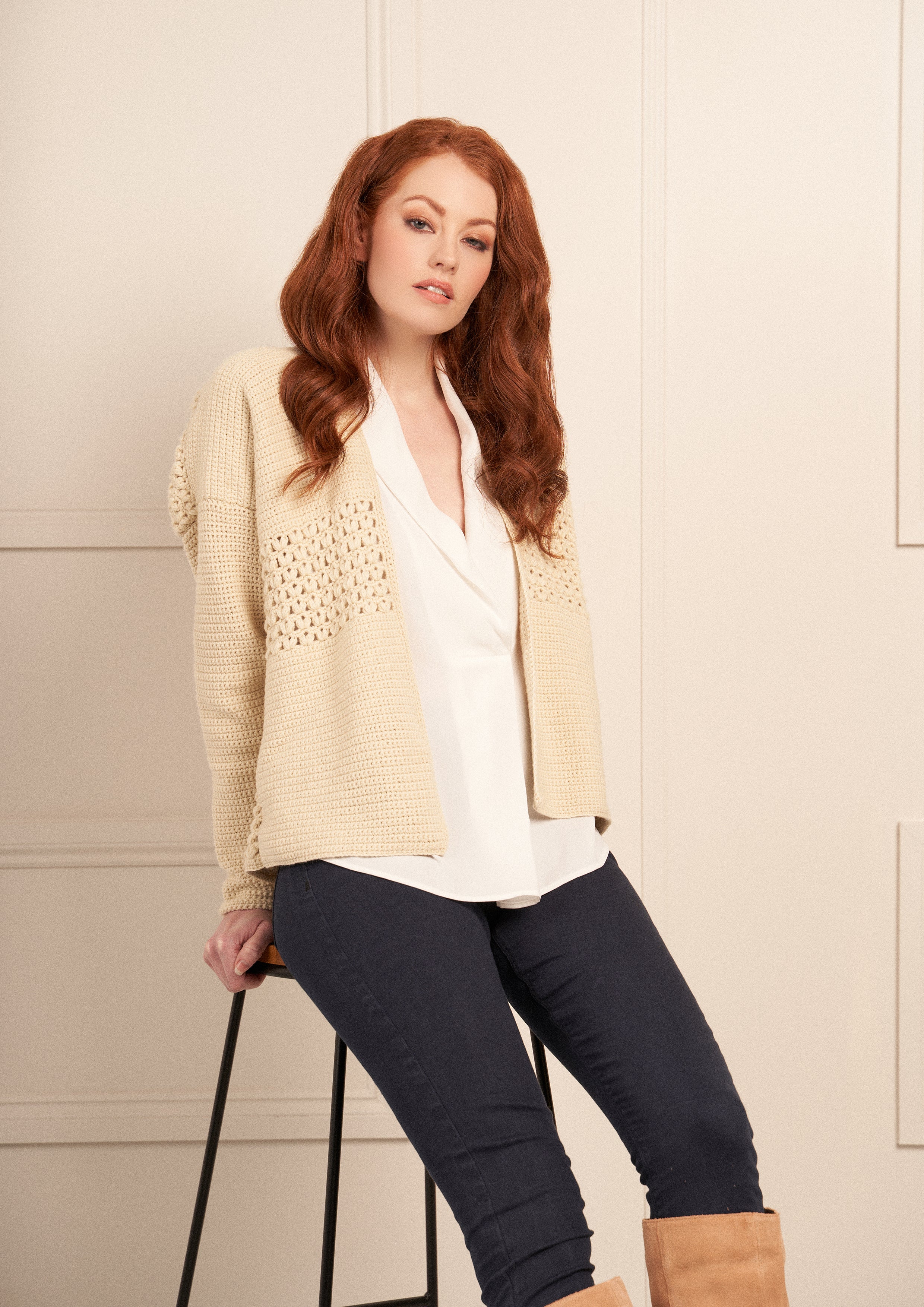 Agatha Cardigan Crochet Pattern