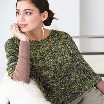Malabrigo Clover Cape Knitting Pattern
