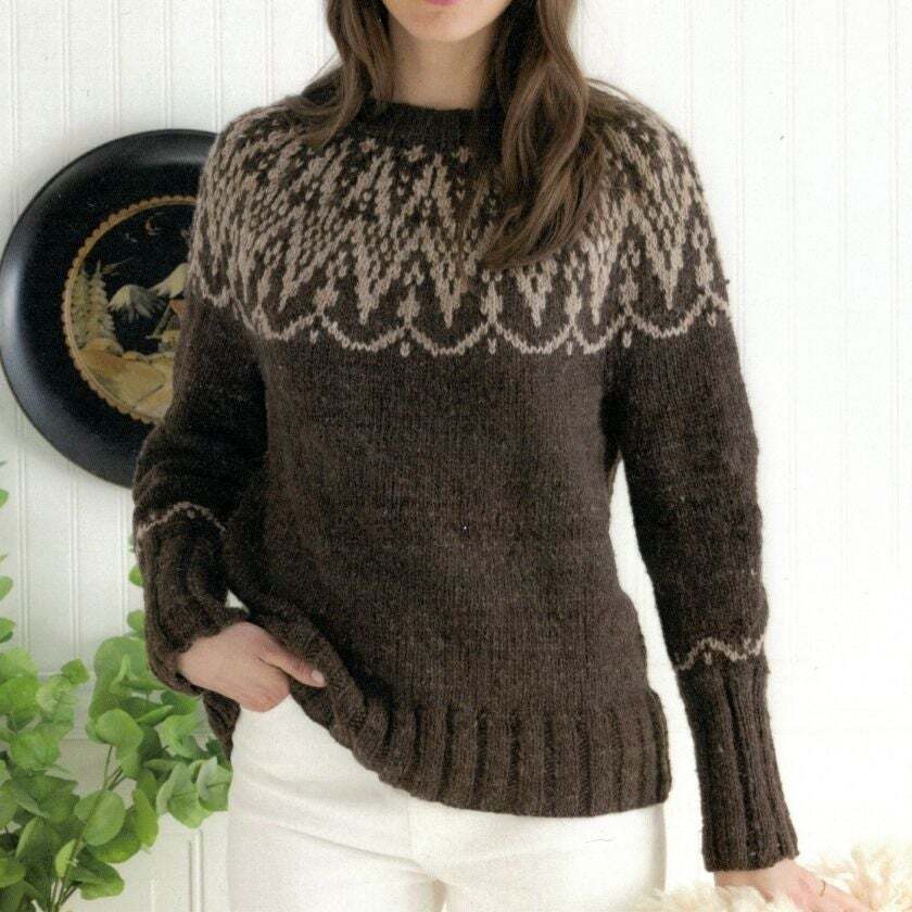 Brioni Sweater Jumper Knitting Pattern