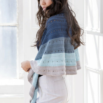 Beach Haven Shawl in Lion Brand Coboo - L80163 PDF