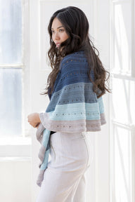 Beach Haven Shawl Wrap Knitting Pattern