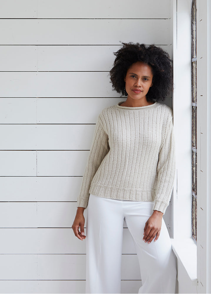 Debbie Bliss Brancaster Jumper Knitting Pattern