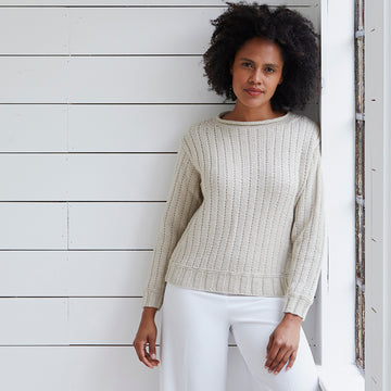 Debbie Bliss Brancaster Jumper Knitting Pattern