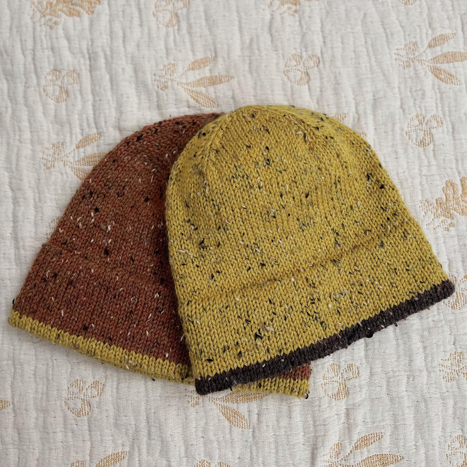Easy Double Brim Knit Hat