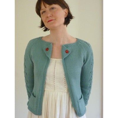 Winged Knits Kira Cardigan Knitting Pattern