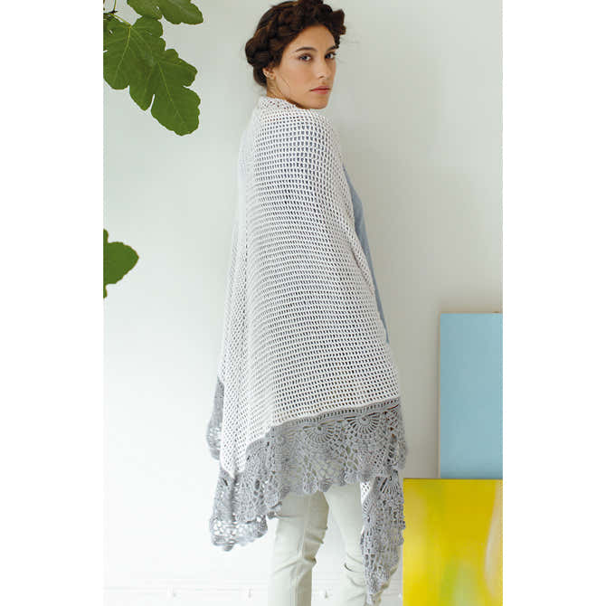 Rowan Wiremu Shawl Crochet Pattern