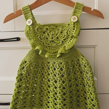Granny Triangle Pinafore Dress
