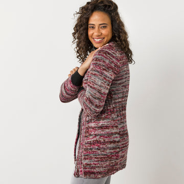 Tahki Yarns Rosebud Cardigan Knitting Pattern